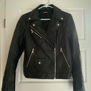 Express faux leather jacket